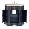 Floral Ebony Sink Chest Floral Ebony Sink Chest