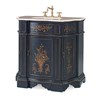 Floral Ebony Sink Chest 