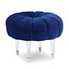 Oops A Daisy Ottoman - Acrylic Legs