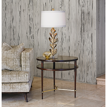 Couture Round Lamp Table Couture Round Lamp Table