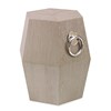 Hexagonal Accent Table - Champagne
