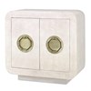 Shagreen Two Door Cabinet Shagreen Two Door Cabinet