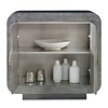 Shagreen Two Door Cabinet - Venetian Shagreen Two Door Cabinet - Venetian