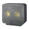 Shagreen Two Door Cabinet - Venetian Shagreen Two Door Cabinet - Venetian