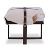 Buckled Ottoman Buckled Ottoman