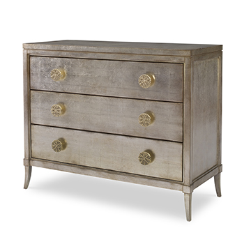Cassia Chest - French Gold Leaf