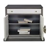 Soleil Nightstand - Grey / Linen