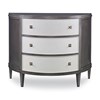 Orion Demilune Chest - Grey / Linen Orion Demilune Chest - Grey / Linen