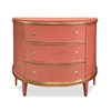 Orion Demilune Chest - Coral