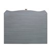Halley Nightstand - Grey / Linen Halley Nightstand - Grey / Linen