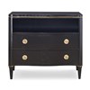 Stella Chest - Jet Black w/ Gold Stripe