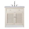 Louvered Sink Chest - Custom