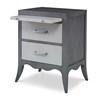 Beatrix Nightstand - Ash Grey / Linen Beatrix Nightstand - Ash Grey / Linen