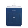 Hutton Petite Sink Chest - Cadet Blue