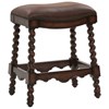 Coventry Counter Stool - Dark Leather