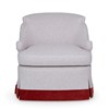 Barbara Swivel Chair - Skirted Barbara Swivel Chair - Skirted