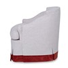 Barbara Swivel Chair - Skirted Barbara Swivel Chair - Skirted