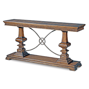Woodford Console Table - Nutmeg