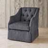 Claudette Chair - Skirted w/ Tufted Back