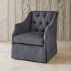 Claudette Chair - Skirted w/ Tufted Back Claudette Chair - Skirted w/ Tufted Back