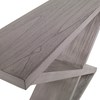 Salone Double-V Console - Ash Grey Salone Double-V Console - Ash Grey