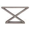 Salone Double-V Console - Ash Grey