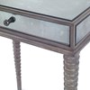 Axis Mirrored Accent Table - Grey