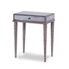 Axis Mirrored Accent Table - Grey Axis Mirrored Accent Table - Grey