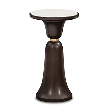 Bell Accent Table - Walnut