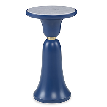 Bell Accent Table - Blue Bell Accent Table - Blue