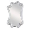 Scalloped Mirror - Bright White