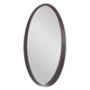 Oval Orbit Mirror - Walnut