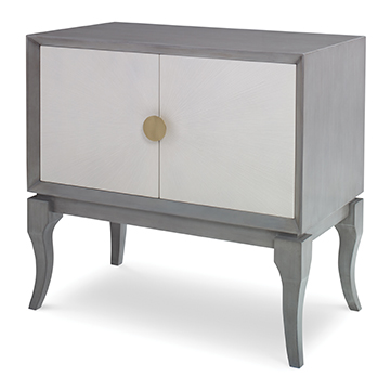 Avondale Cabinet - Grey / Linen