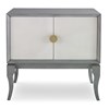 Avondale Cabinet - Grey / Linen