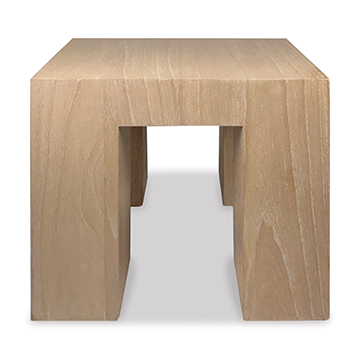 Magnus End Table - Blanca