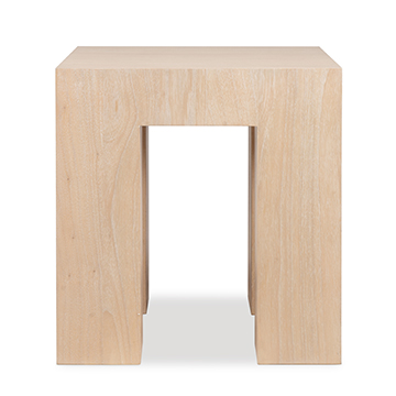 Magnus End Table - Blanca