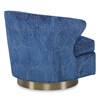Scoop Swivel Chair - Brass Base Scoop Swivel Chair - Brass Base