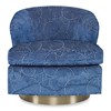 Scoop Swivel Chair - Brass Base Scoop Swivel Chair - Brass Base