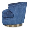 Scoop Swivel Chair - Brass Base Scoop Swivel Chair - Brass Base