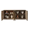 Hollis Multi-Use Cabinet - Glass Panels