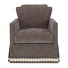 Elise Swivel Chair -Skirted