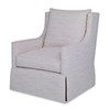 Callum Swivel Chair - Skirted
