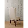 Wing Dining Chair - Attaboy Flax Wing Dining Chair - Attaboy Flax