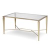 Intersection Cocktail Table - Brass