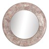 Coralie Pink Quartz Round Mirror Coralie Pink Quartz Round Mirror